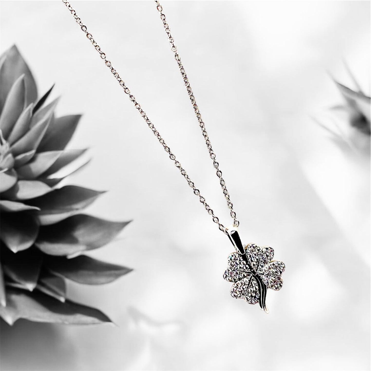 Clover Necklace - A