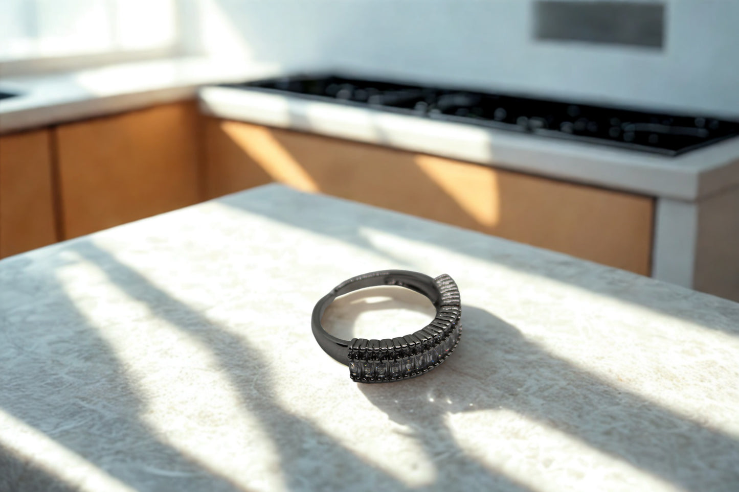 Crystal band Ring