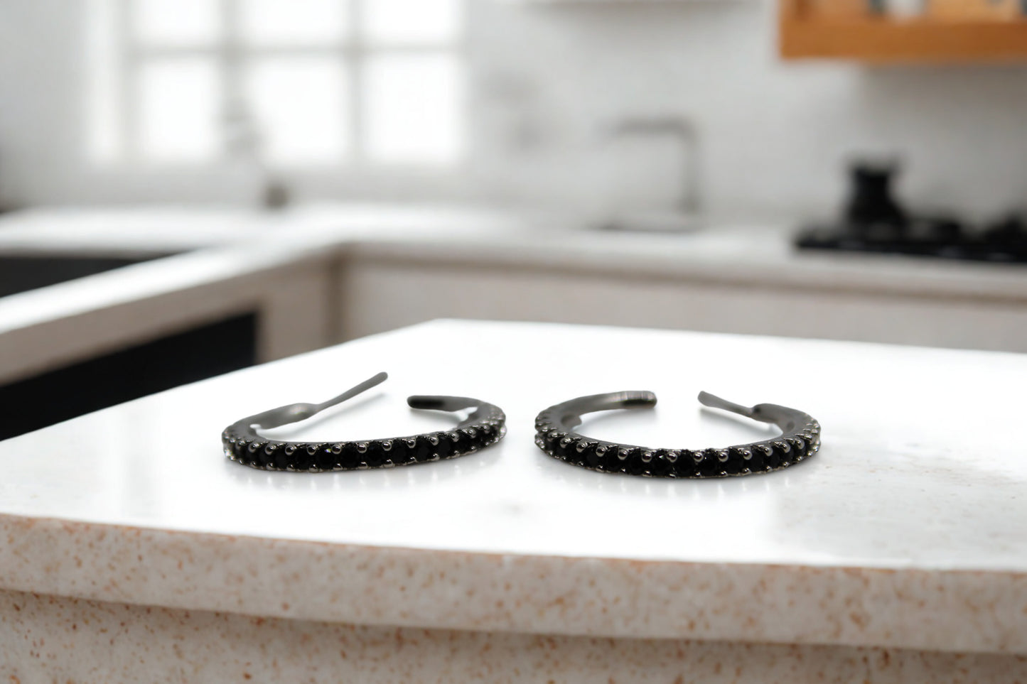 Silver loop Earrings