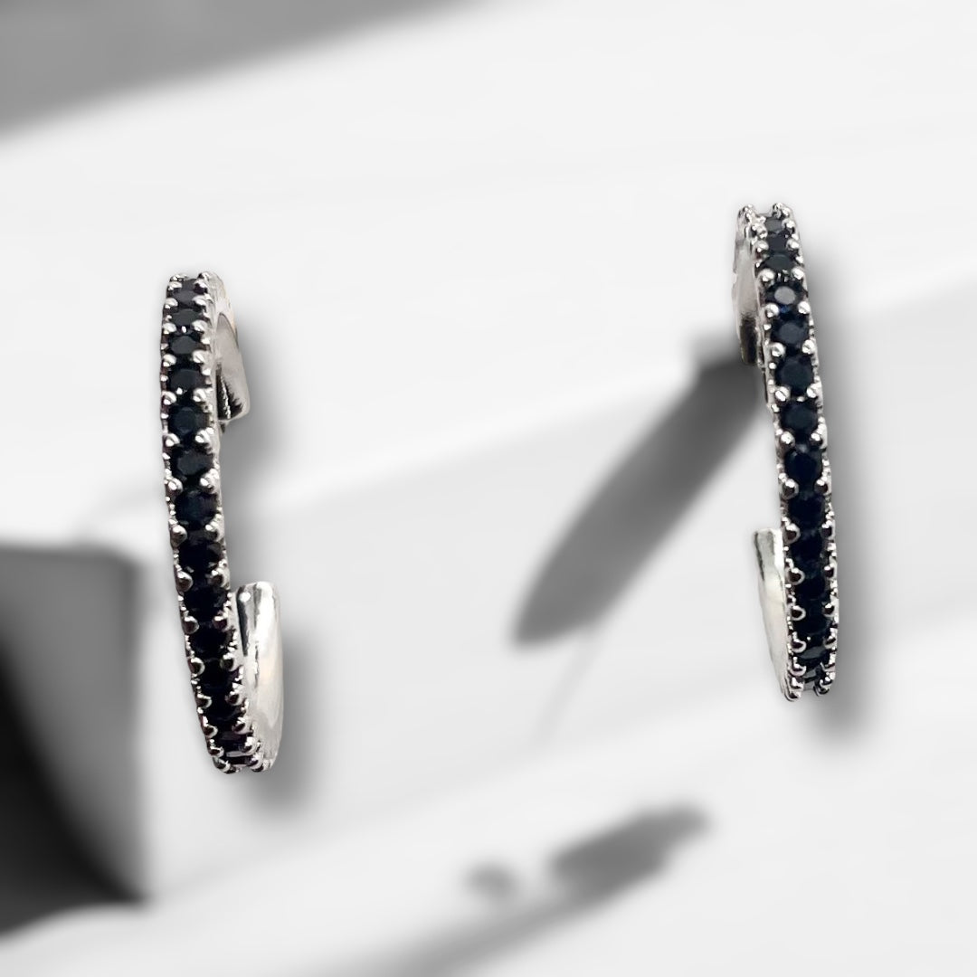 Silver loop Earrings