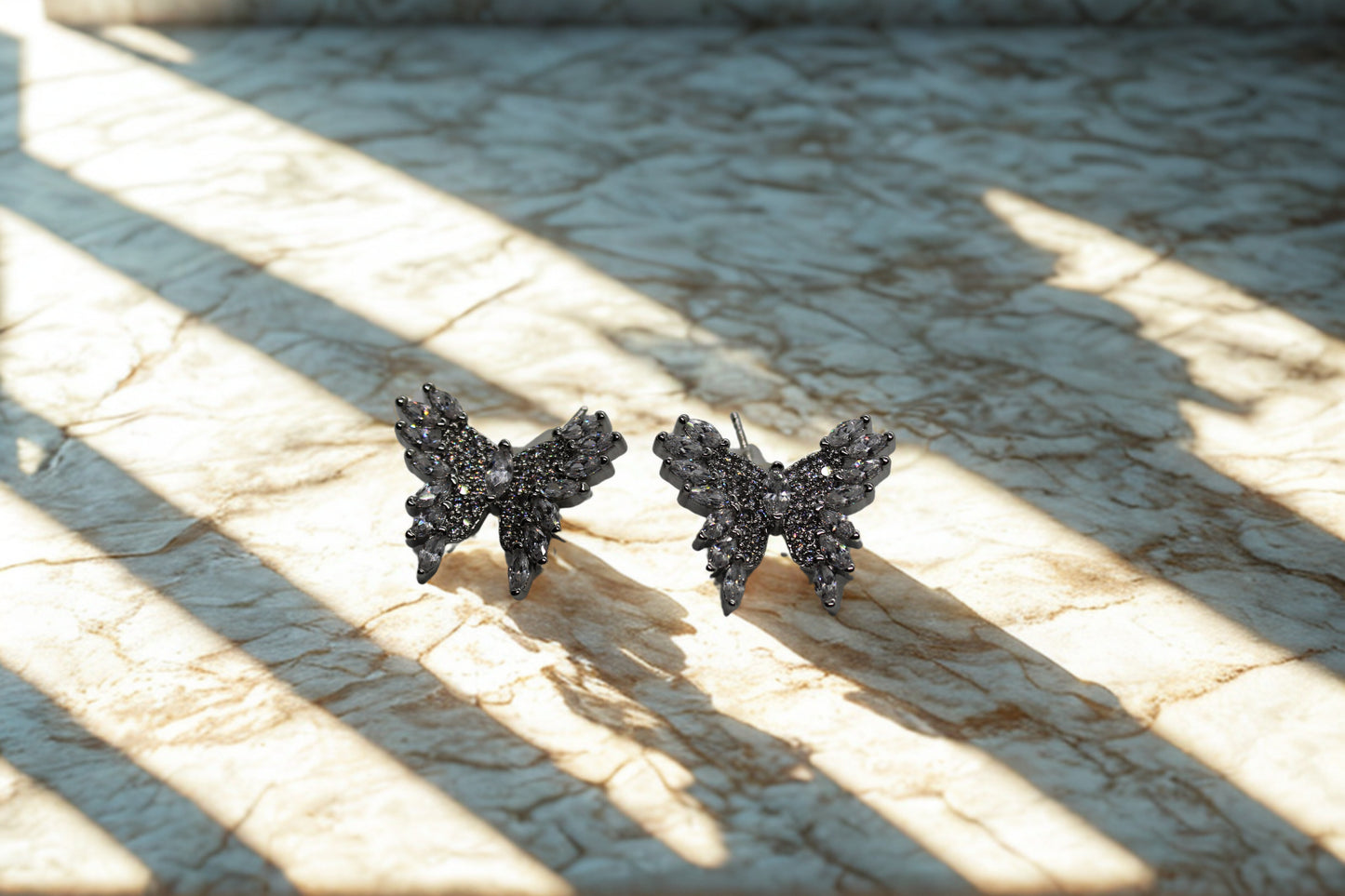 Stoned butterfly Earrings