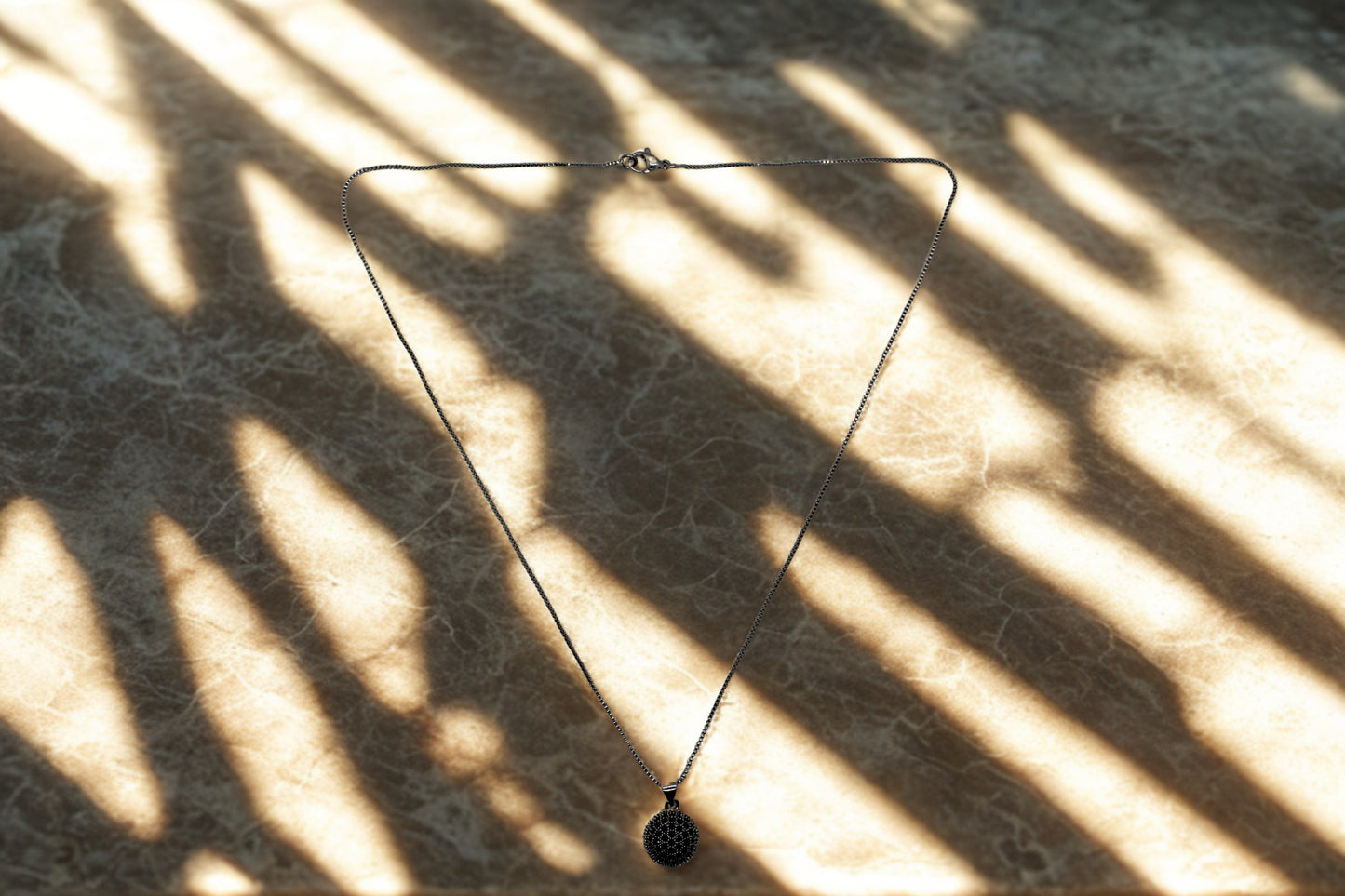 The Black Dome Necklace